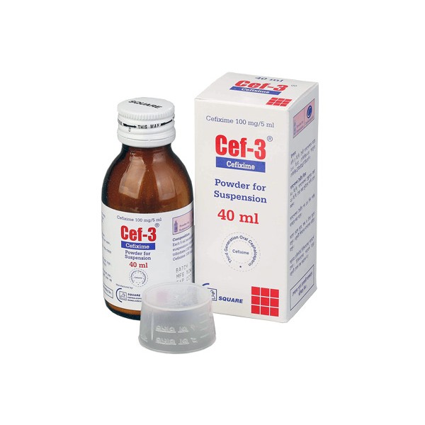 CEF-3 40ml Susp. 